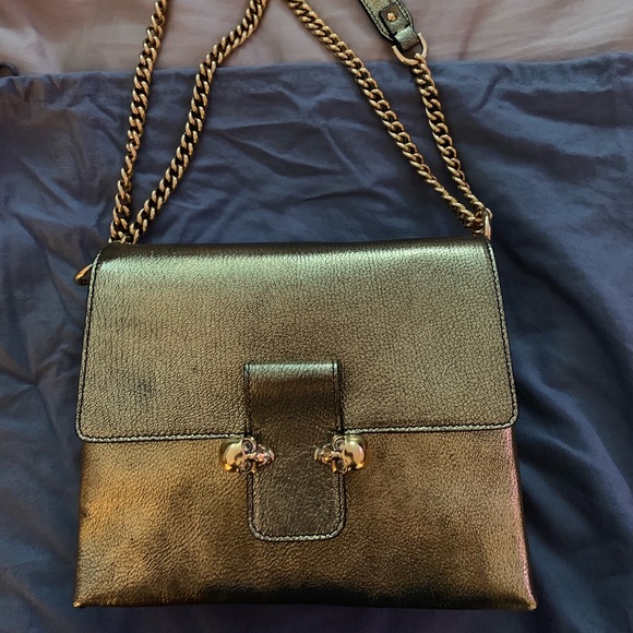 Alexander McQueen Handbags - Large Alexander McQueen Twin Skull Satchel